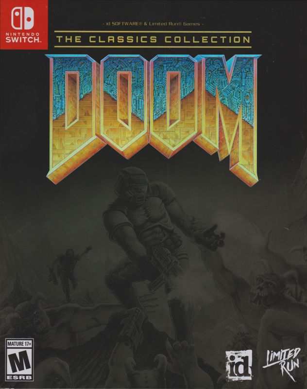 DOOM: The Classics Collection box art for Playstation 4